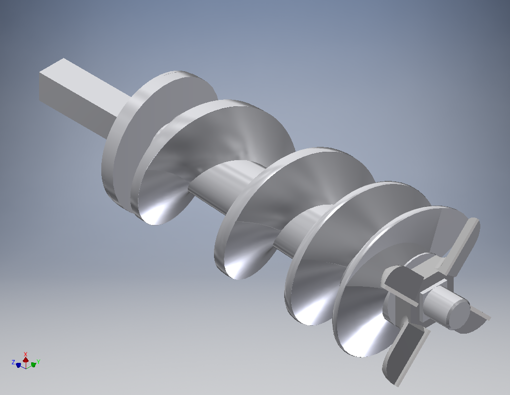 Meat grinder conveyor