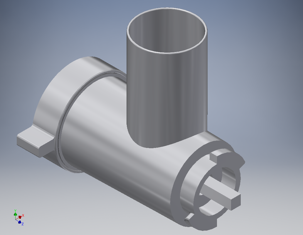 Meat grinder tube TRB